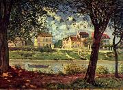 Seine bei Saint Mammes Alfred Sisley